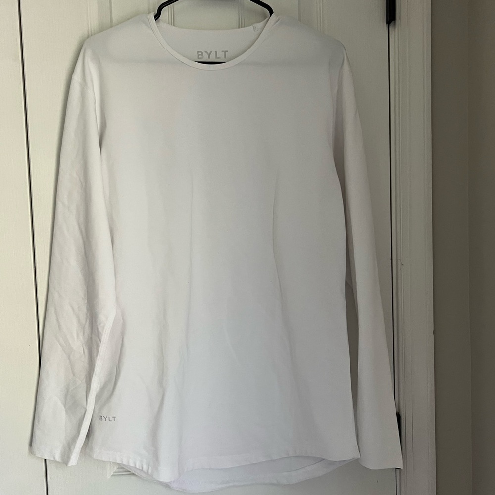 BYLT Basics Drop Cut long Sleeve shirt